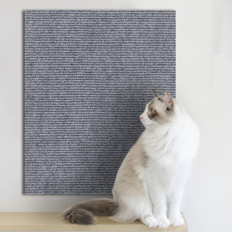 Protector autoadhesivo para sofá contra rasguños de gato